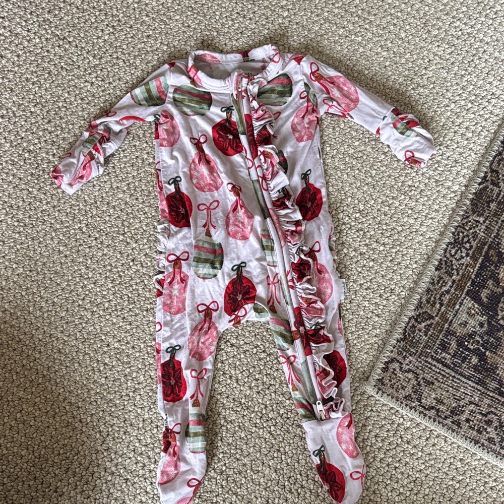 Cozy Holiday Kids Pajamas with Red and Green Accents